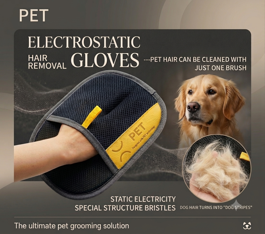 FurSwipe™ Pet Hair Remover Glove